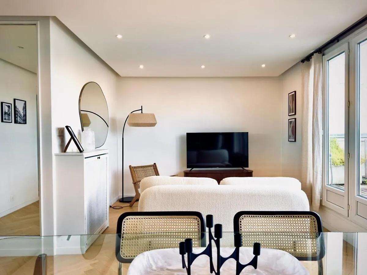 Cocoon 6P, Terrace With Eiffel Tower & Seine View Lejlighed Paris Frankrig